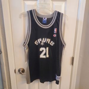 Vintage Tim Duncan Spurs Jersey XL 18-20